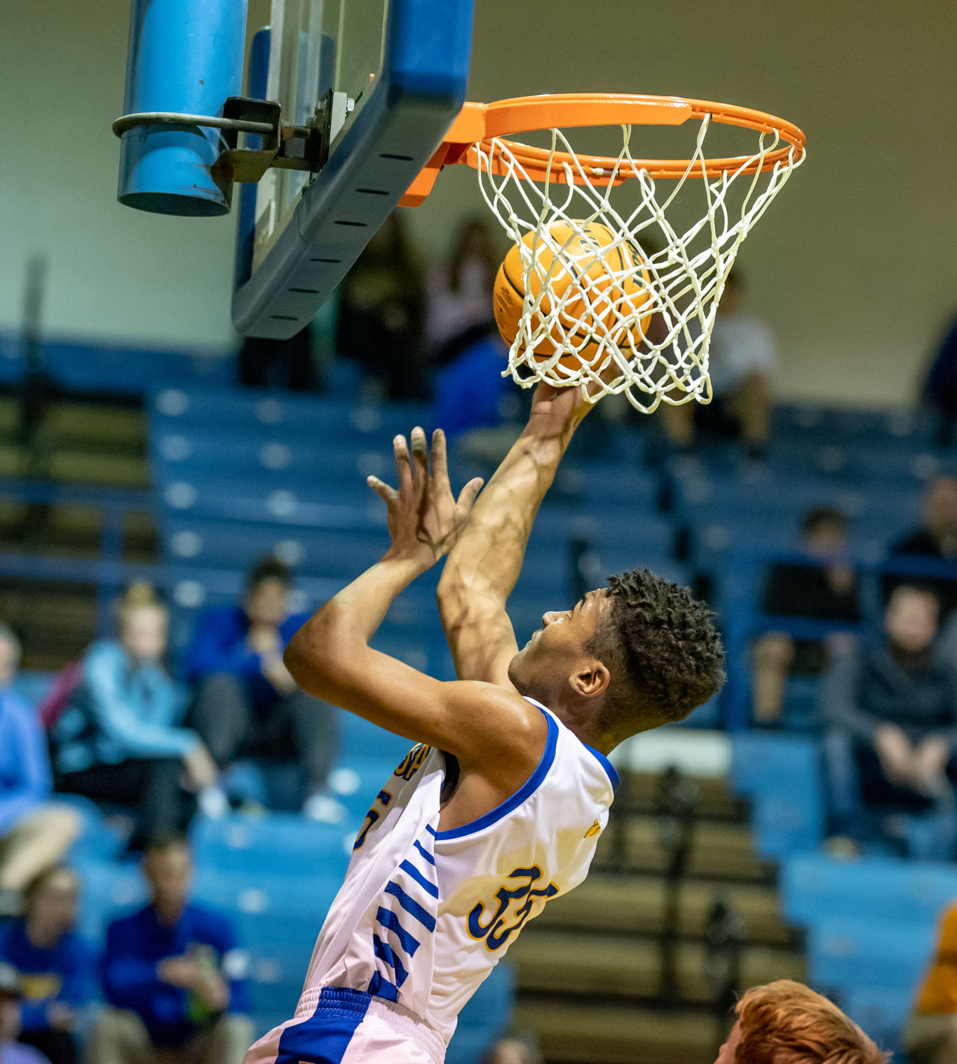 Friday night basketball action
